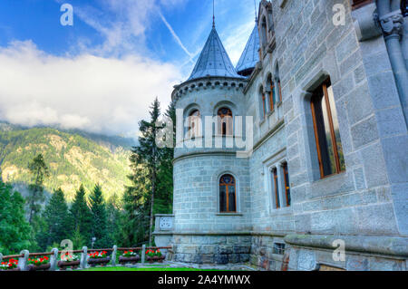 Italien, Aostatal, Gaby, Castel Savoia