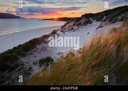 Eine Fharaid Halbinsel und Balnakeil Bay, Sutherland Stockfoto