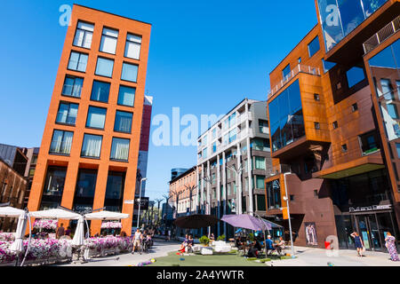 Gebiet Rotermanni kvartal, rotermann Stadt Tallinn, Estland Stockfoto