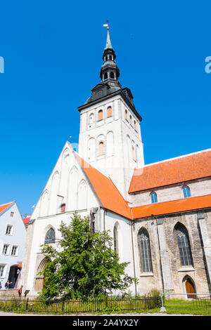 Niguliste kirik, St. Nikolaus Kirche und Museum, Altstadt, Tallinn, Estland Stockfoto