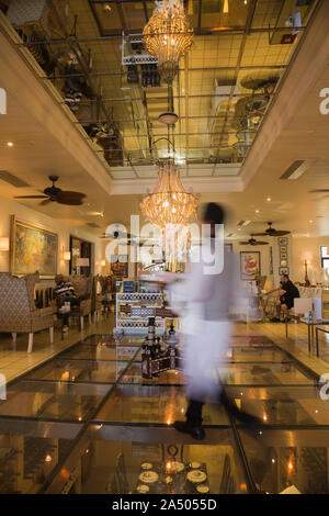 Die Oyster Bar, die Oyster Box Hotel Umhlanga, KwaZulu-Natal, Südafrika Stockfoto