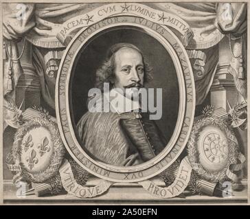 Kardinal Mazarin, 1660. Stockfoto