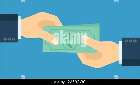 Rupie Vektor icon Stock Vektor