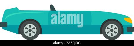 Sport Cabriolet Symbol. Flache Abbildung: Sport Cabriolet vektor Symbol für Web Design Stock Vektor