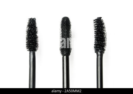 Mascara Produkt shot whtie Hintergrund Stockfoto