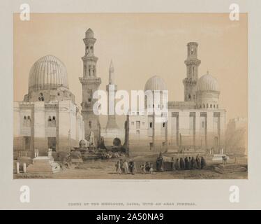 Ägypten und Nubien, Band III: das Grab des Memlooks, Kairo, 1849. Stockfoto