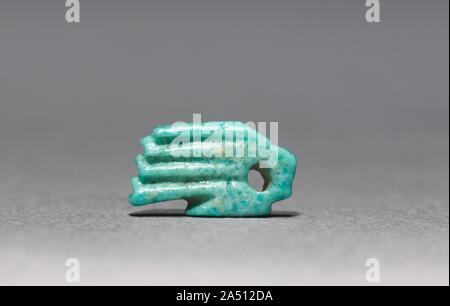 Hand Amulett, 715-332 BC. Stockfoto