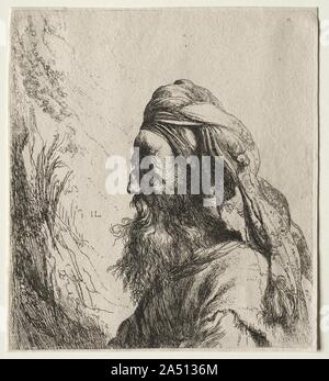 Kopf einer orientalischen, 1600. Stockfoto