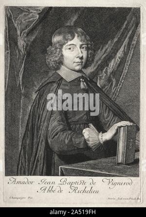 Jean Baptiste de Vignerod. Stockfoto