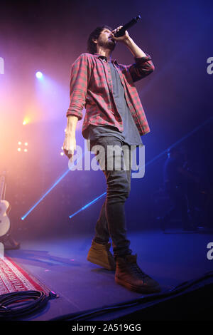 Oktober 17, 2019, Sydney, NSW, Australien: MORGAN EVANS führt seine erste Show der australischen Tour im Enmore Theatre am 17. Oktober 2019 in Sydney, NSW Australien (Bild: © Christopher Khoury/australische Presseagentur über ZUMA Draht) Stockfoto