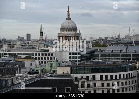 Londons sich ständig ändernde Skyline Stockfoto