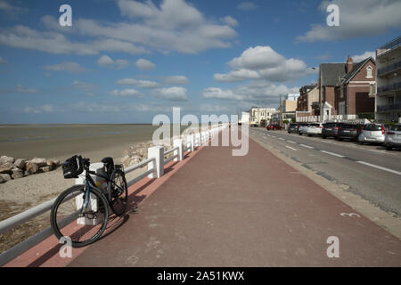 Die Somme Estuary in Le Crotoy, Picardie Stockfoto