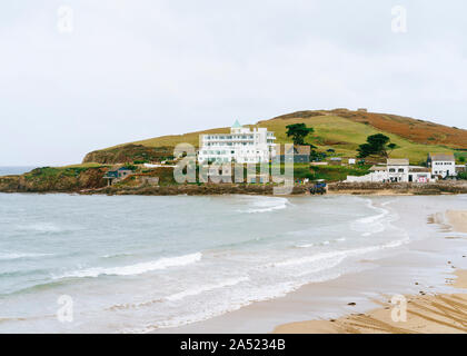 Burgh Island, wo Christie's 'Und dann gab's keines mehr" statt. Stockfoto