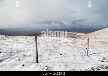 Schnee in die Brüste von Anu, Co Kerry, Irland Stockfoto