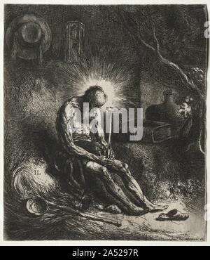 St. Hieronymus. Stockfoto