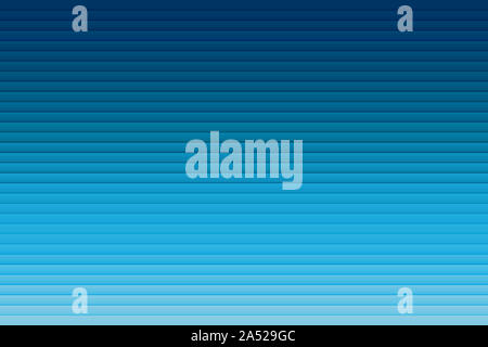 Helle horizontale gestreiften Hintergrund. Blauen Gradienten. Glitch Textur. Stockfoto