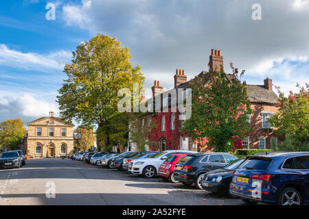 Der Park Street im Herbst in Woodstock, Oxfordshire, UK Stockfoto