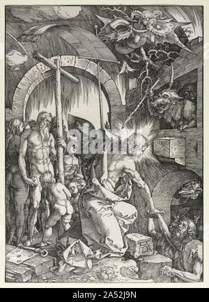 Die große Leidenschaft: Christus in der Vorhölle, 1510. Stockfoto