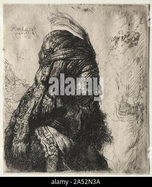 Die dritte Orientalische Kopf, 1635. Stockfoto