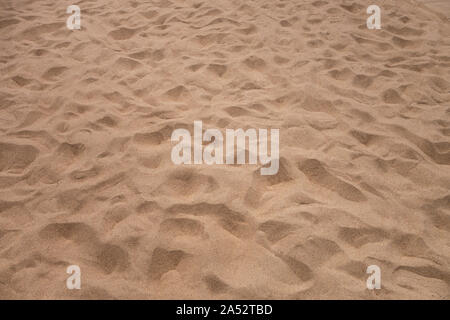 Trockenen Strand Sand im Sommer Sonne Stockfoto