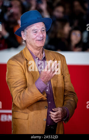 Rom, Italien. 17. Okt 2019. Bill Murray nimmt an den roten Teppich während des 14 Rom Film Fest im Auditorium Parco della Musica am 17. Oktober 2019. Credit: Giuseppe Maffia/Alamy leben Nachrichten Stockfoto