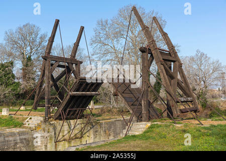 Pont Van Gogh Langlois Brücke in Arles Frankreich Stockfoto