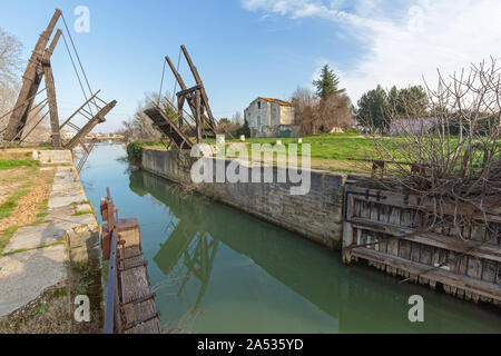 Pont Van Gogh Langlois Brücke in Arles Frankreich Stockfoto