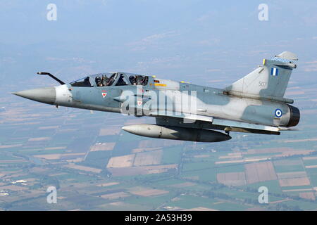 DASSAULT MIRAGE 2000-5 BG 331 SQUADRON griechische Luftwaffe. Stockfoto