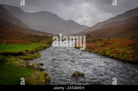 Gatesgarthdale Beck at Honister, Cumbria Stockfoto