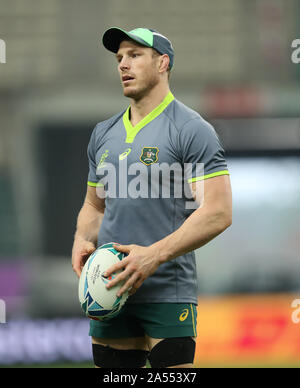 Australiens David Pocock während des Kapitäns beim Stadion Oita, Japan. Stockfoto