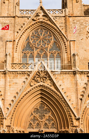 Nikolaus Kathedrale, Famagusta, Türkische Republik Nordzypern Stockfoto