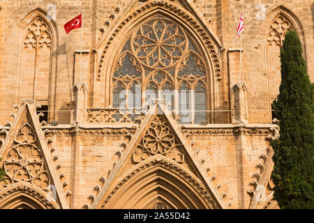 Nikolaus Kathedrale, Famagusta, Türkische Republik Nordzypern Stockfoto