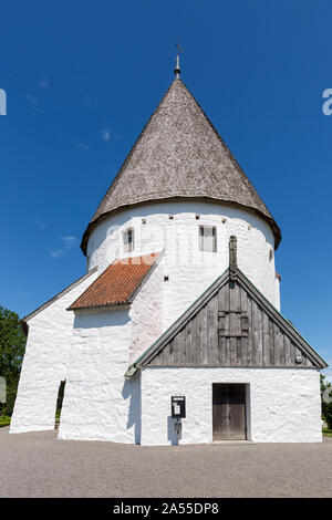 Bornholm, Rundkirche, Sankt Ols Kirke Stockfoto