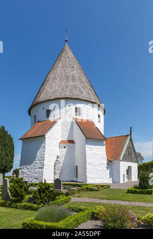 Bornholm, Rundkirche, Sankt Ols Kirke Stockfoto