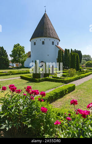 Bornholm, Rundkirche, Sankt Ols Kirke Stockfoto