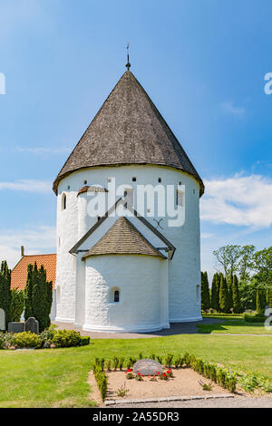 Bornholm, Rundkirche, Sankt Ols Kirke Stockfoto