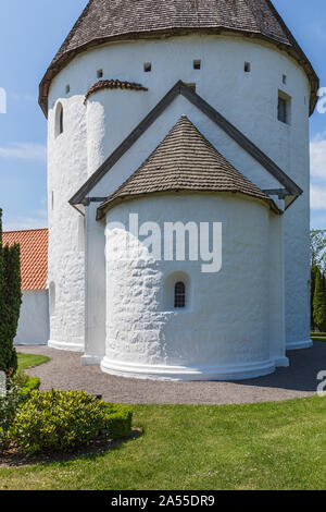 Bornholm, Rundkirche, Sankt Ols Kirke Stockfoto