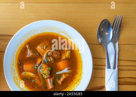 Köstliche vietnamesische Küche geschmortem Rindfleisch und Karotte - bo Kho Stockfoto