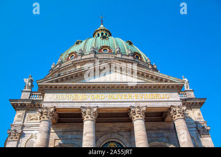 Frederik Kirche als Marmor Kirche, Kopenhagen Dänemark bekannt Stockfoto