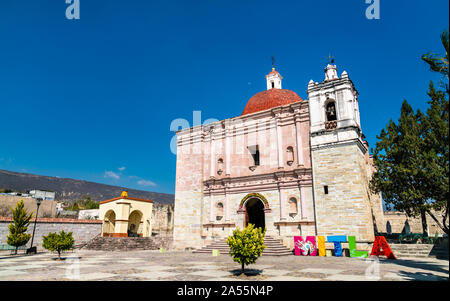 Kirche San Pablo in Mitla, Mexiko Stockfoto