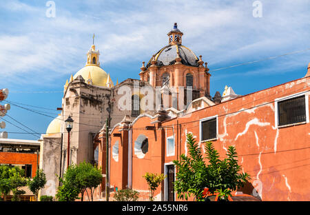 Huajuapan de Leon Kathedrale in Mexiko Stockfoto