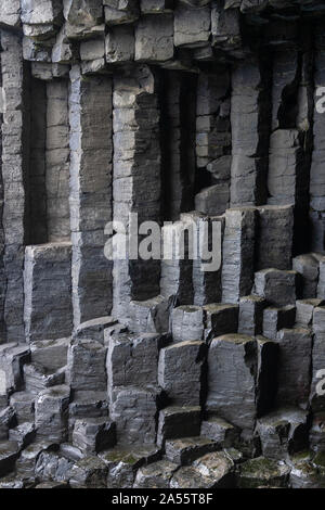 Blick auf felsformationen an Mitarbeiter Insel Stockfoto