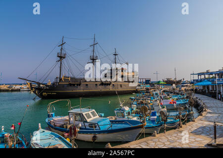 Eine typische Ansicht in Agia Napa auf Zypern Stockfoto