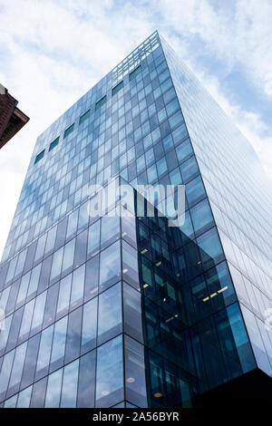 Nr. 1 Neubaugebietes Spinningfields entfernt Office Block von Quay Street, Manchester, UK fotografiert. Stockfoto