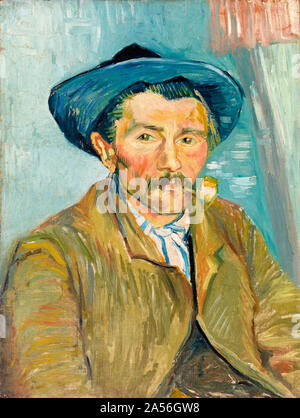 Vincent van Gogh, der Raucher, (Le Fumeur), Portrait Malerei, 1888 Stockfoto