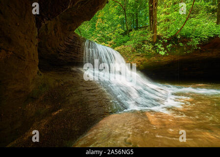 Schaffung fällt, Red River Gorge KY. Stockfoto