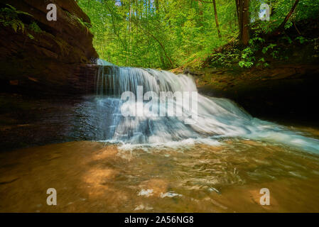 Schaffung fällt, Red River Gorge KY. Stockfoto