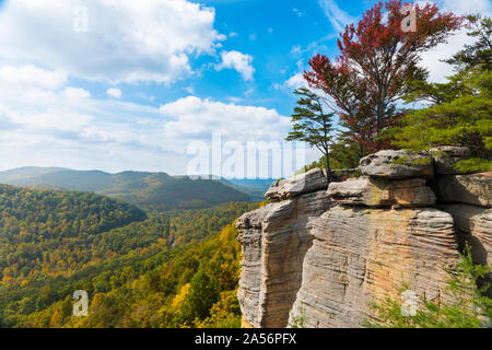 Osten Pinnacle Lookout. Stockfoto