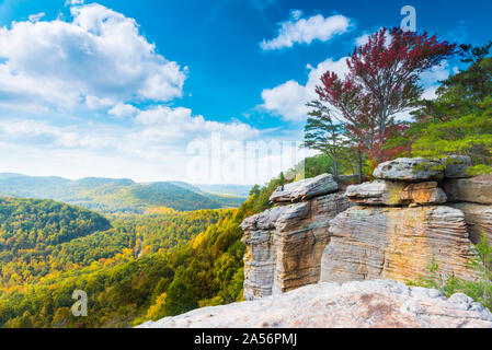 Osten Pinnacle Lookout. Stockfoto