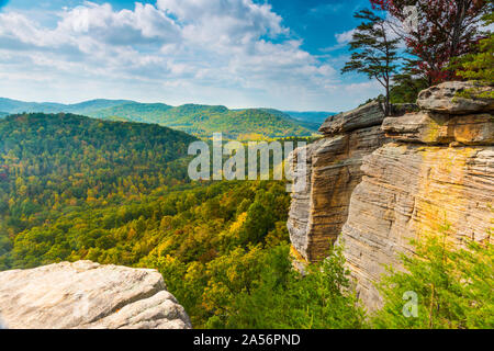 Osten Pinnacle Lookout. Stockfoto